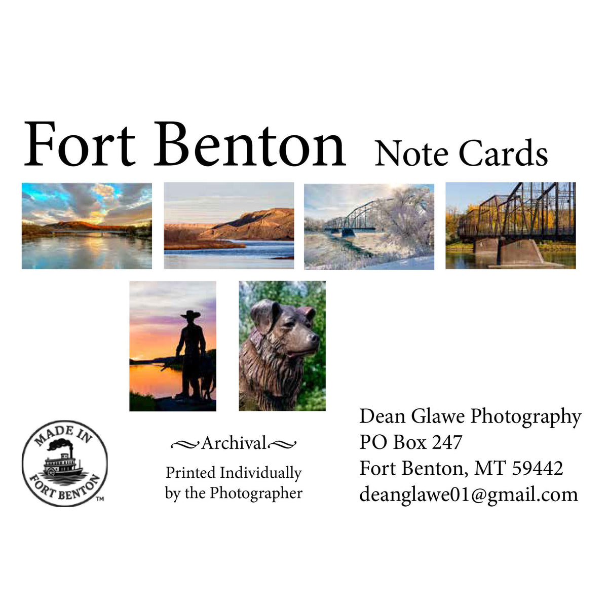 Fort Benton (Note Card Set)