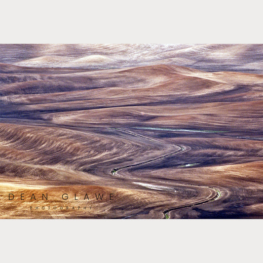 Palouse Hills, Dusted with Snow, 18x12, Fine Art Print